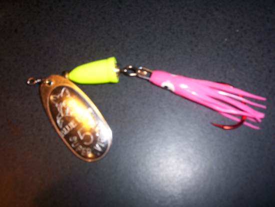 How to Make a Hoochie Spinner for Salmon, Steelhead and Trout 