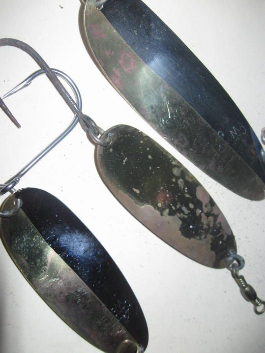 Vintage Salmon Spoons, Northwest Fishing Board