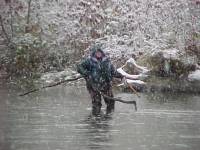 The Abominable Snowperson and her big catch!