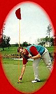 Hole-in-one at Harbour Pointe Golf Course, Mukilteo, Washington.