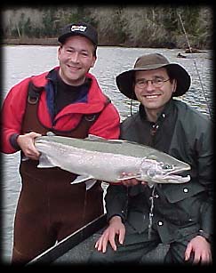 Hoh River native steelhead ... Washington steelhead fishing guides